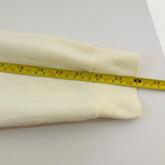 Disney Parks Walt Disney World Mickey Sweatshirt Cream Pullover Size Small - Picture 6 of 7